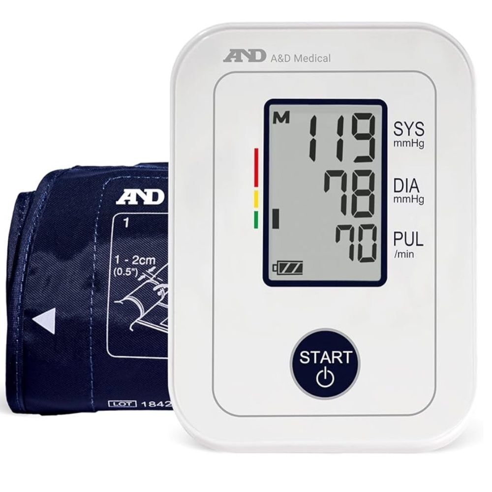 A&D Medical Blood Pressure Monitor, Model UA-611 in White. New in Box!